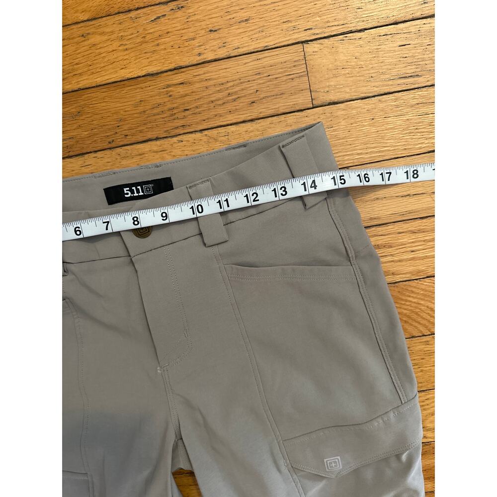 5.11 Tactical Pants Women’s Size 4 Regular Tan Cargo Utility Workwear Outdoor - Picture 3 of 5